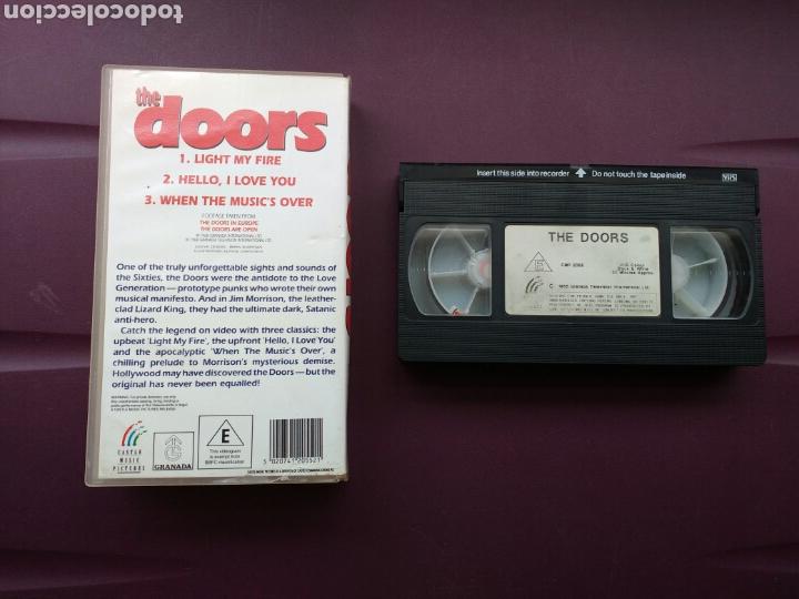 V&iacute;deos y DVD musicales: The doors. Light my fire. VHS. Dificil - Foto 2