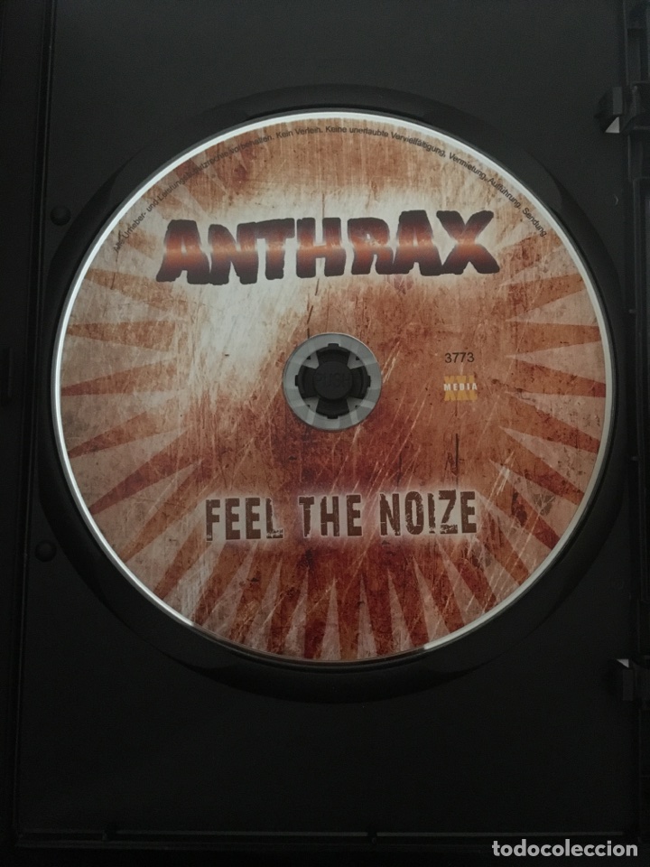 V&iacute;deos y DVD musicales: ANTHRAX-DOCUMENTARY(UNAUTHORISED) FEEL THE NOIZE-RARO - Foto 3