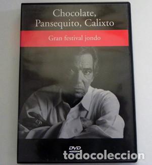 Video e DVD Musicali: CHOCOLATE PANSEQUITO CALIXTO - GRAN FESTIVAL JONDO - DVD FLAMENCO CANTE - M&Uacute;SICA RBA MANUEL MAIRENA