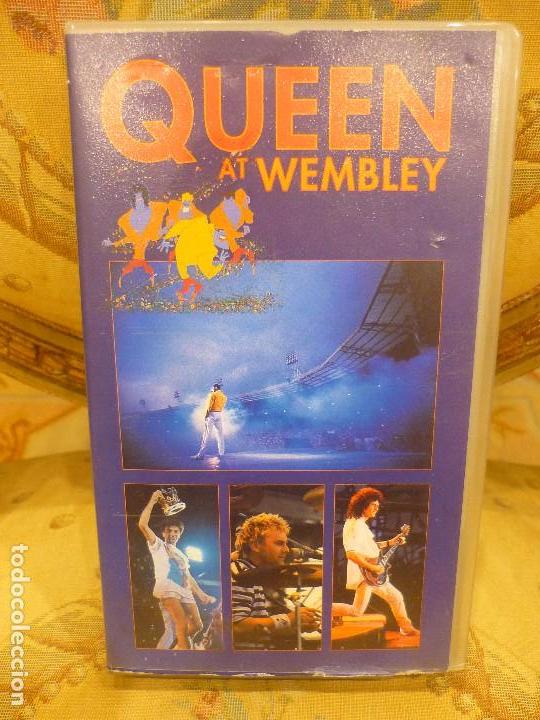 Vid&eacute;os y DVD Musicaux: QUEEN AT WEMBLEY. VHS PMI 1.990.