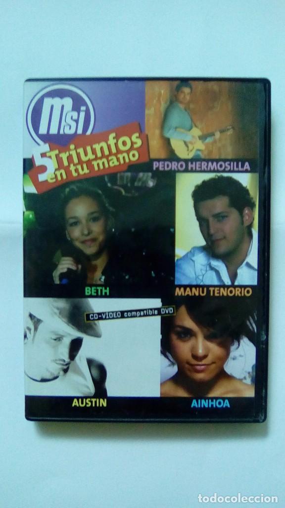V&iacute;deos y DVD musicales: 5 TRIUNFOS EN SU MANO - Foto 1