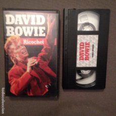 Vídeos y DVD Musicales: DAVID BOWIE - RICOCHET VIDEO ORIGINAL VHS VIRGIN. Lote 104034087