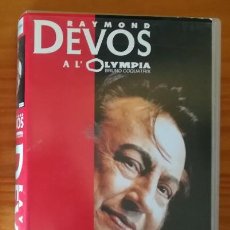 Vídeos y DVD Musicales: RAYMOND DEVOS A L'OLYMPIA. BRUNO COQUATRIX. VIDEO VHS 