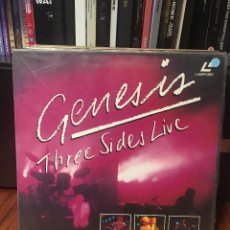 Vídeos y DVD Musicales: GENESIS - DISCO LASER DISC - THREE SIDES LIVE