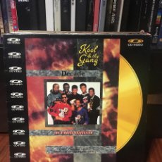 Vídeos y DVD Musicales: KOOL AND THE GANG DECADE LASER DISC