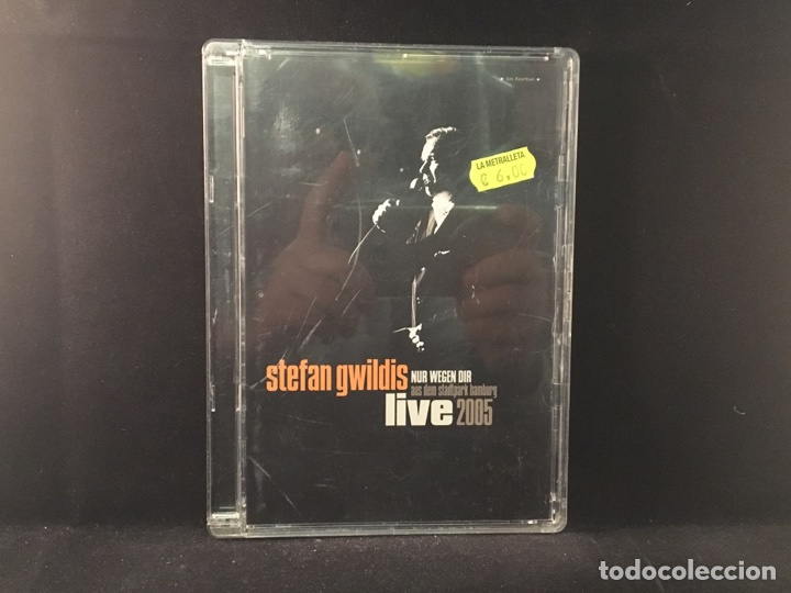 Musikvideos und DVDs: STEFAN GWILDIS / NUR WEGEN DIR / AUS DEM STADTPARK HAMBURG - LIVE 2005 - DVD
