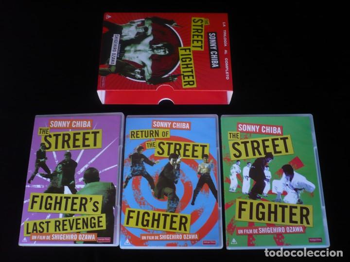 V&iacute;deos y DVD Musicales: the street fighter sonny chiba la trilogia al acompleto - dvd como nuevos