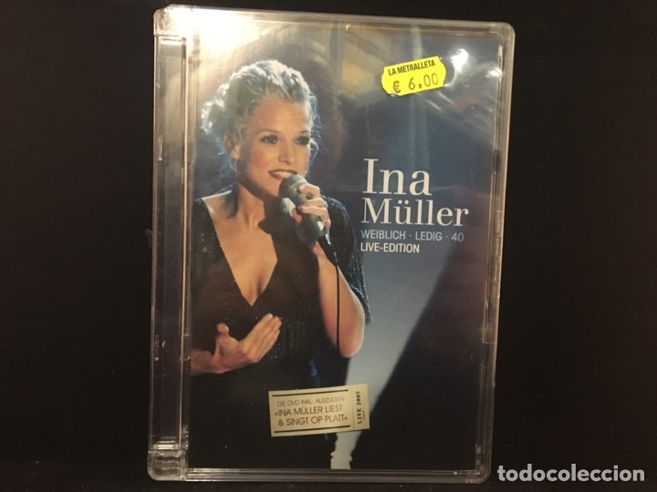 Musikvideos und DVDs: INA M&Uuml;LLER - WEIBLICH LEDIG 40 / LIVE EDICI&Oacute;N - DVD