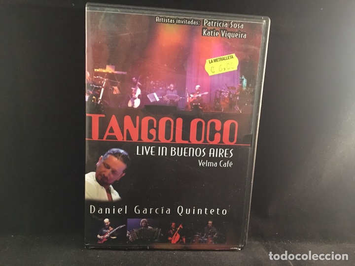 Musikvideos und DVDs: TANGOLOCO, LIVE IN BUENOS AIRES VELMA CAF&Eacute; - DANIEL GARC&Iacute;A QUINTETO - DVD