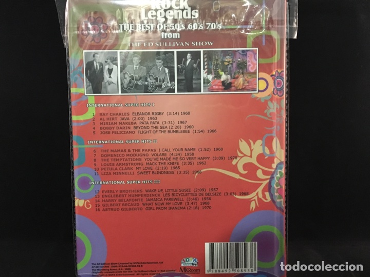 Rock Legends From Ed Sullivan Show Vol 3 Dvd Buy Vhs And Dvd Music Videos At Todocoleccion