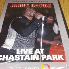 Vídeos y DVD Musicales: JAMES BROWN / LIVE AT CHASTAIN PARK / GRANDES CONCIERTOS / PRECINTADO.. Lote 112044027