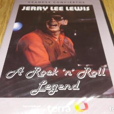 Vídeos e DVD Musicais: JERRY LEE LEWIS / A ROCK 'N' ROLL LEGEND / GRANDES CONCIERTOS / PRECINTADO.. Lote 112044867