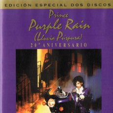 Vídeos y DVD Musicales: PRINCE PURPLE RAIN (LLUVIA PÚRPURA) 20 º ANIVERSARIO (EDICIÓN ESPECIAL 2 DISCOS). Lote 114347175