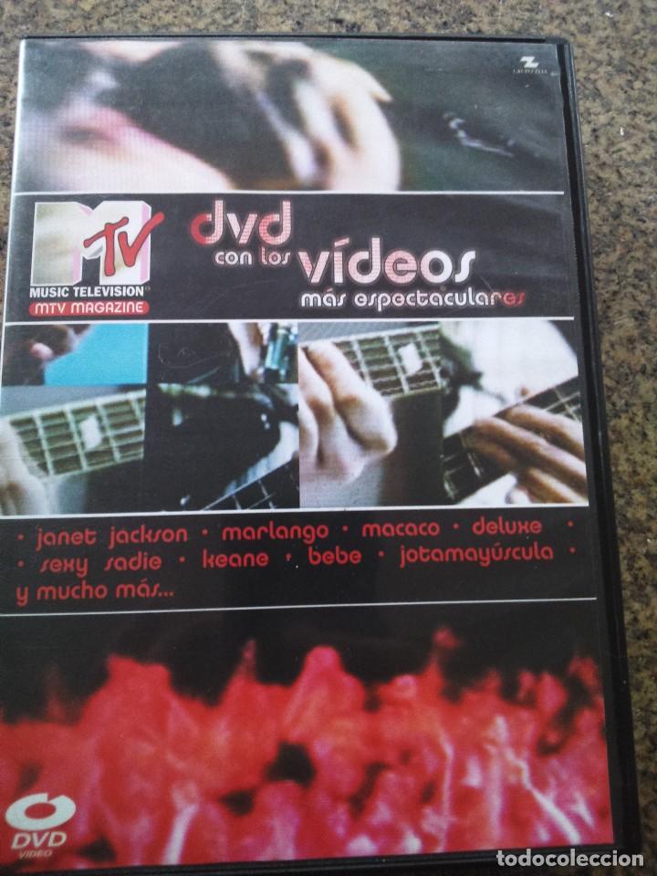 Video e DVD Musicali: DVD -- MTV LOS VIDEOS MAS ESPECTACULARES --