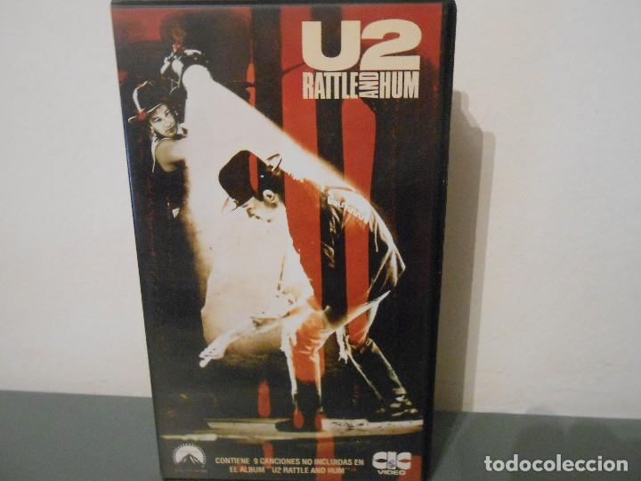 V&iacute;deos y DVD musicales: U2 - RATTLE AND HUM. VHS - Foto 1