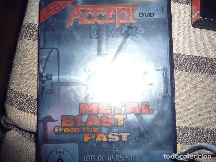 V&iacute;deos y DVD musicales: ACCEPT-METAL BLAST-cd-dvd-------------