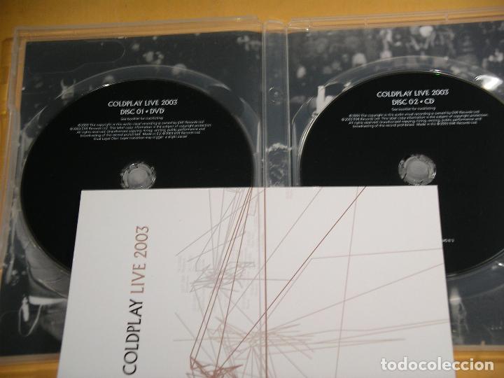 V&iacute;deos y DVD musicales: Coldplay, Live 2003, con CD + DVD, d4 - Foto 3
