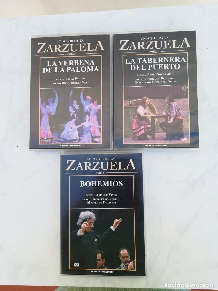 Vid&eacute;os y DVD Musicaux: Lo mejor de la Zarzuela. 3 DVD Planeta agostini