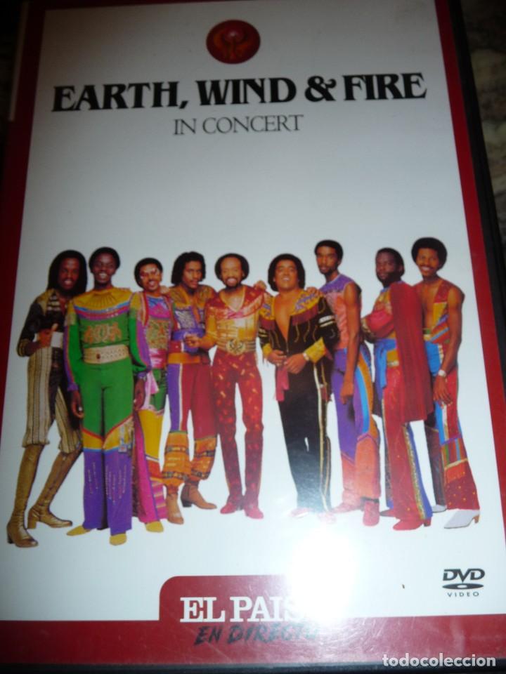 Music Videos and DVDs: earth,wind & fire in concert. 15 temas, 1 hora duracion,oakland coliseum 1981.,geniales, dvd