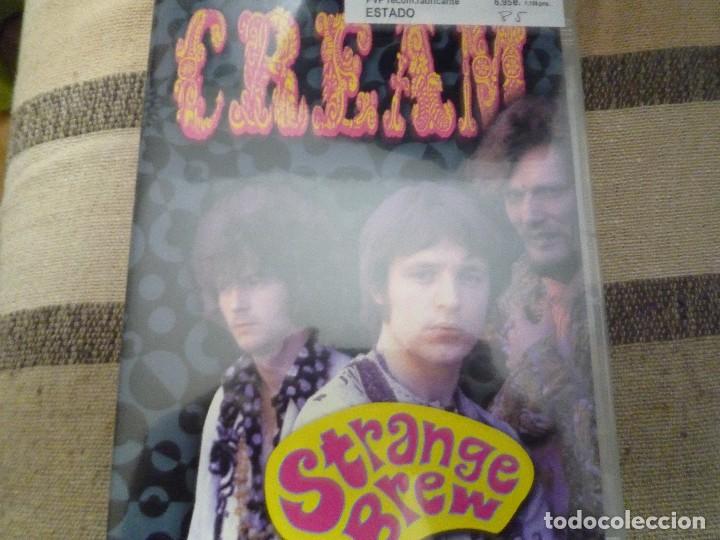 V&iacute;deos y DVD musicales: CREAM-STRANGE BREW-LIVE