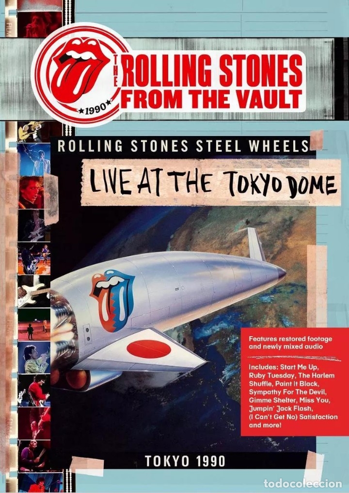 Vídeos y DVD Musicales: THE ROLLING STONES * DVD *From the Vault: Live at the Tokyo Dome 1990 * PRECINTADO - Foto 1 - 117352611