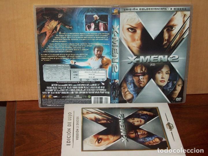 V&iacute;deos y DVD Musicales: X-MEN 2  - HUGH  JACKMAN - DE  BRIAN  SINGER  -DOBLE  DVD EDICION  LUJO +  TAPA DE  CARTON