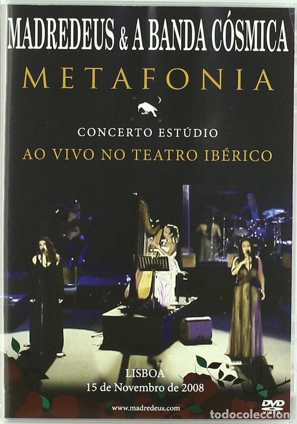 V&iacute;deos y DVD musicales: Madredeus & A Banda C&oacute;smica - Metafonia Concerto Est&uacute;dio - Ao Vivo No Teatro Ib&eacute;rico. DVD Precintado
