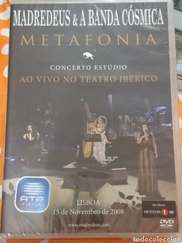V&iacute;deos y DVD musicales: Metafon&iacute;a Madredeus y a banda c&oacute;smica concierto estudio ao vivo no teatro ib&eacute;rico Lis. .. Precintado