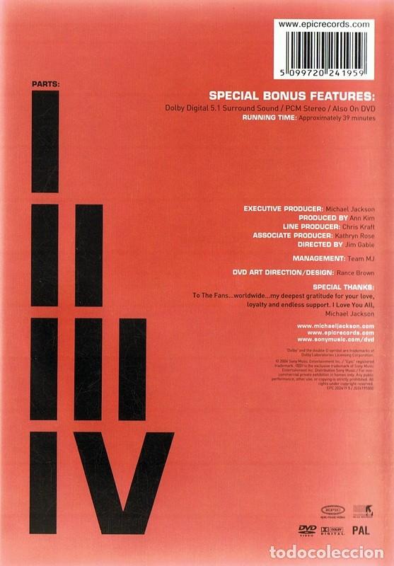 V&iacute;deos y DVD musicales: MICHAEL JACKSON &uml;THE ONE&uml; (DVD) - Foto 2
