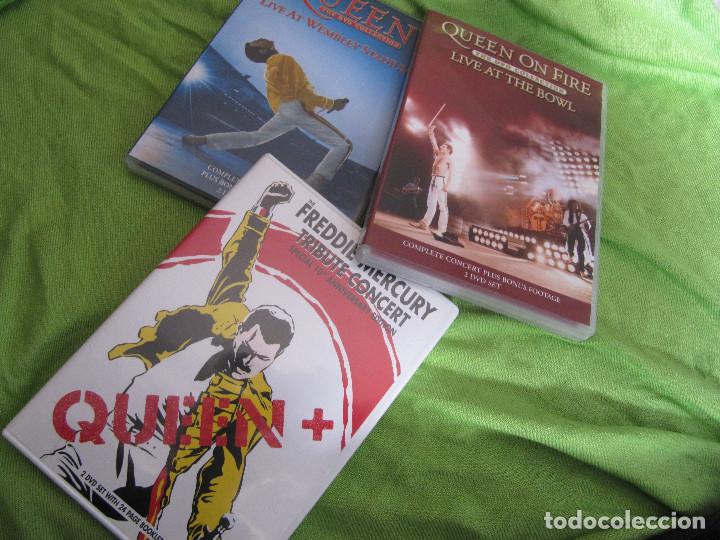 Video e DVD Musicali: 3 CONCIERTAZOS DE QUEEN IMPRESCINDIBLES