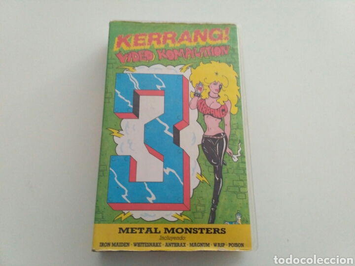 V&iacute;deos y DVD musicales: Kerrang! Video Kompilation 3 (VHS) - Foto 1