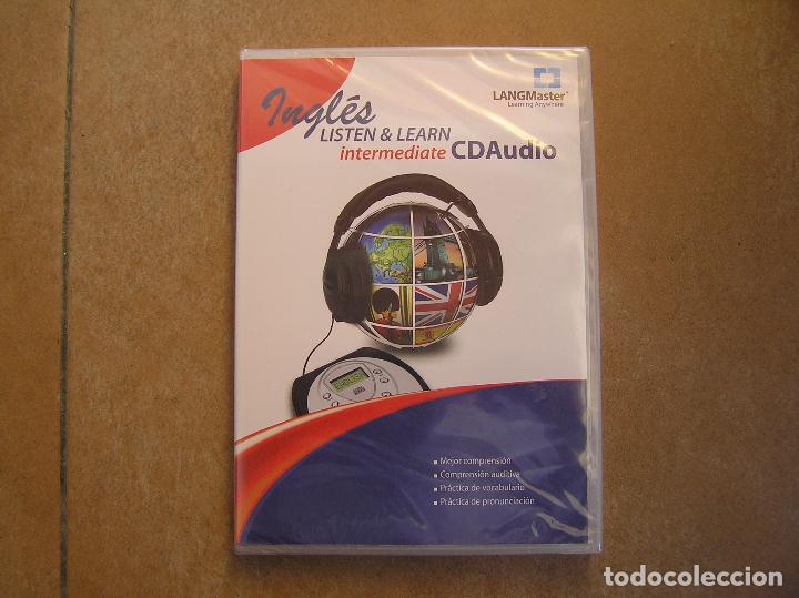 V&iacute;deos y DVD musicales: INGLES  LISTEN &  LEARN -- INTERMEDIATE  CD AUDIO   --LANGMASTER 2007  -- CD AUDIO  -  P - Foto 1