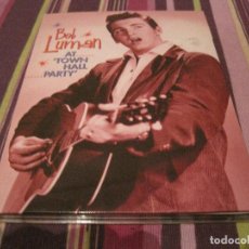 Vídeos y DVD Musicales: DVD-BOB LUMAN AT THE TOWN HALL PARTY BEAR FAMILY BVD 200004 ROCKABILLY COUNTRY + LIBRETO