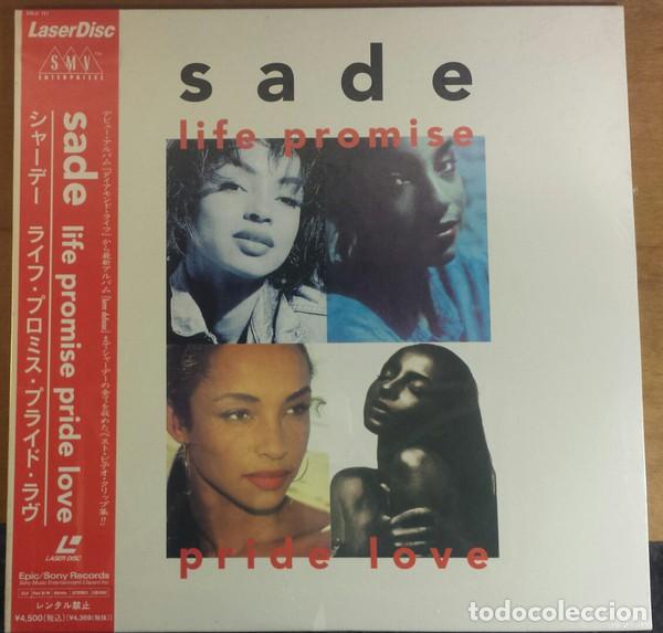 Video e DVD Musicali: Promo precintado LaserDisc - Sade - Life Promise Pride Love - Japon laser disc