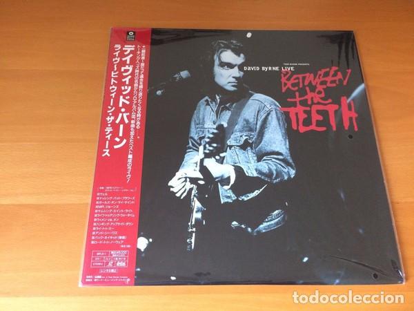 Vid&eacute;os y DVD Musicaux: raro precintado Laserdisc japon David Byrne Todo Mundo Live - Between The Teeth