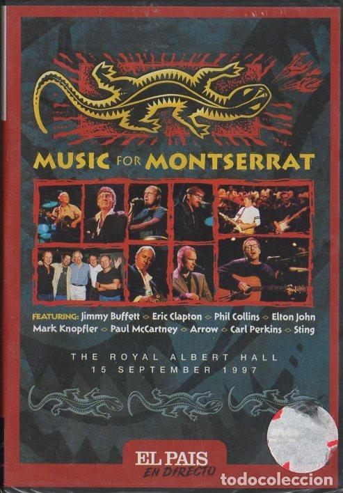 V&iacute;deos y DVD musicales: MUSIC FOR MONTSERRAT. EL PA&Iacute;S EN DIRECTO N&ordm; 16. EL PA&Iacute;S.   DVD-4189