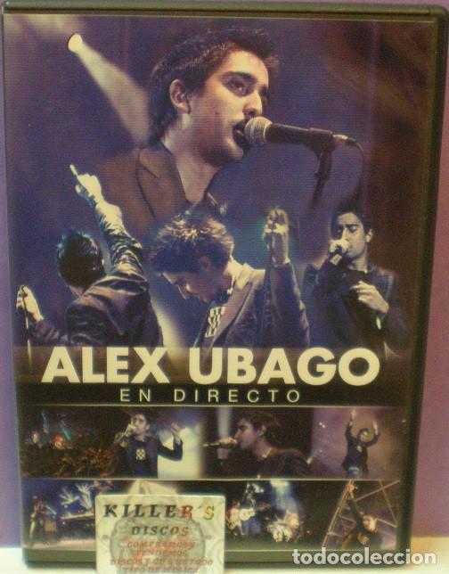 V&iacute;deos y DVD Musicales: Alex Ubago en Directo [DVD]
