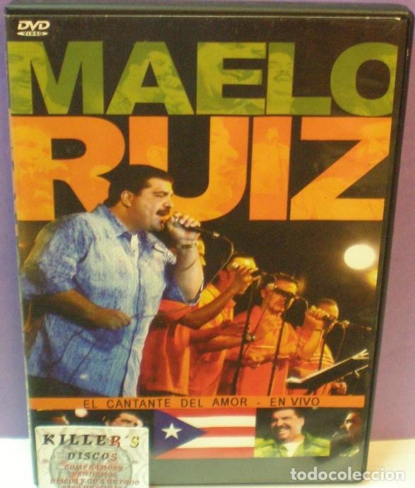 V&iacute;deos y DVD musicales: Maelo Ruiz - El Cantante del Amor En Vivo [DVD]