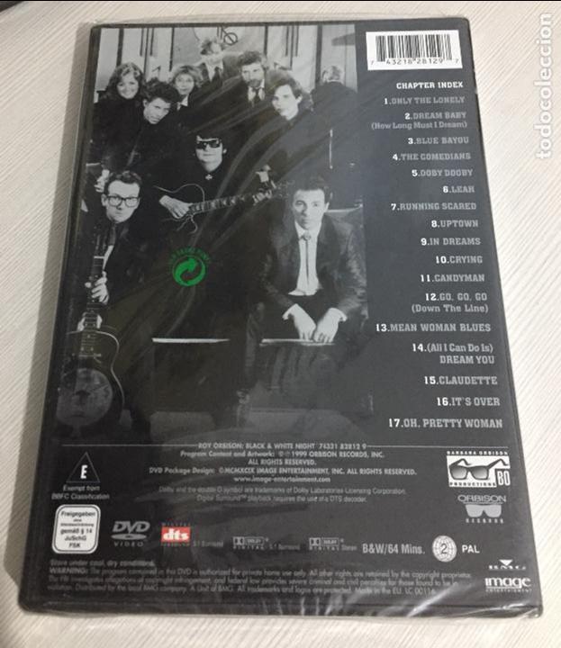 V&iacute;deos y DVD musicales: ROY ORBISON, BLACKS WHITE NIGHT - Foto 2