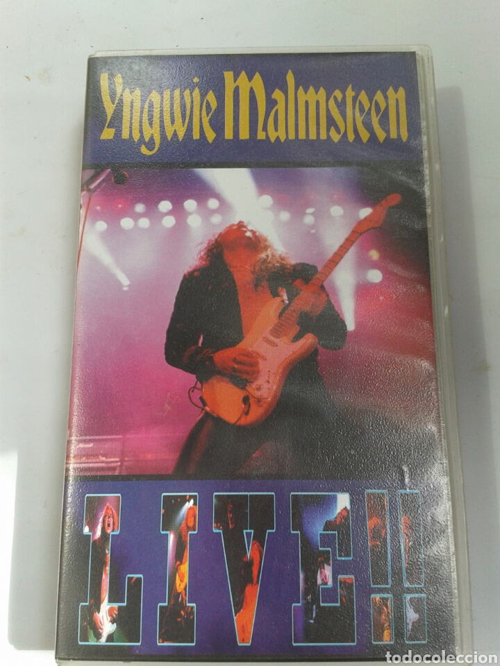 Yngwie Malmsteen Live Vhs Buy Vhs And Dvd Music Videos At Todocoleccion 132137186