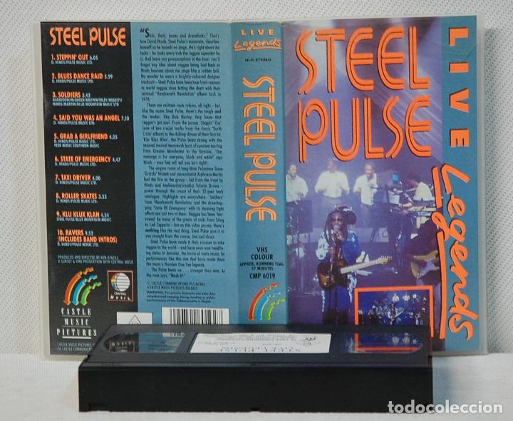 V&iacute;deos y DVD musicales: VIDEO VHS.-STEEL PULSE.-LIVE LEGENDS.PRODUCIDO POR CASTLE MUSIC PICTURES.1990
