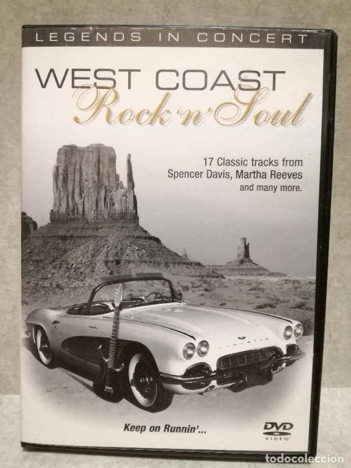 V&iacute;deos y DVD Musicales: DVD - LEGENDS IN CONCERT - WEST COAST - ROCK AND SOUL