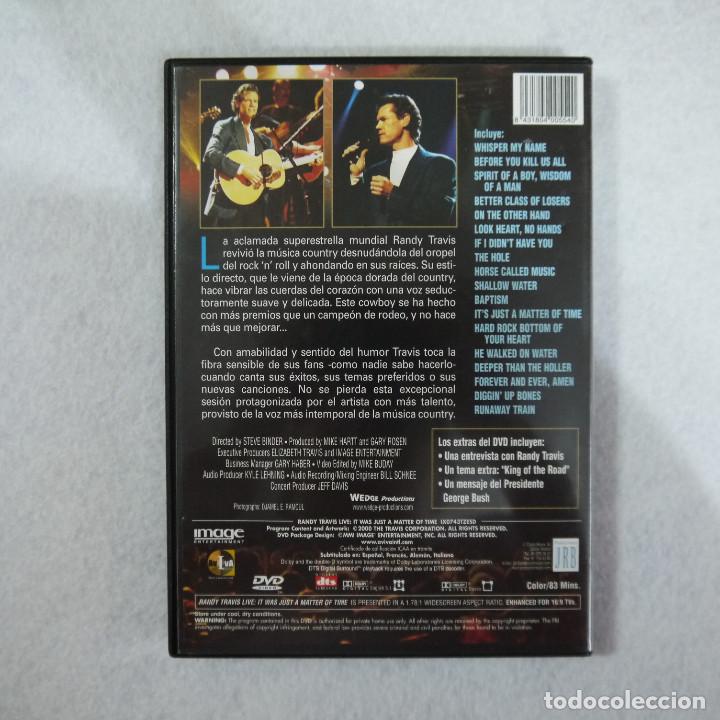 V&iacute;deos y DVD musicales: RANDY TRAVIS - LIVE - 2 DVDS - Foto 4