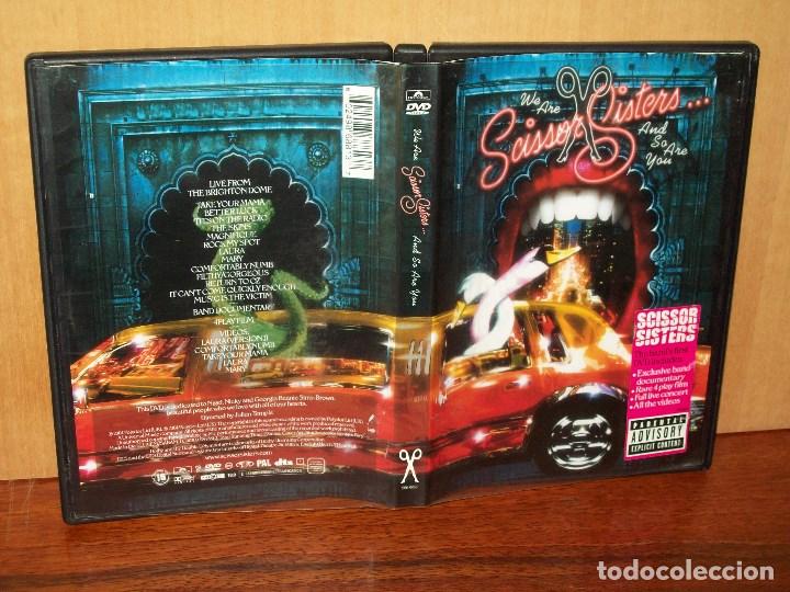 Musikvideos und DVDs: SCISSOR  SISTER  -   WE  ARE  AND  SO  ARE  YOU  -   DVD  MUSICAL