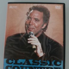 Vídeos y DVD Musicales: DVD MUSICAL TOM JONES CLASSIC COUNTRY – VER TITULOS TEMAS EN FOTOGRAFIA ADICIONAL. Lote 139196510