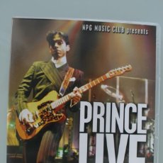 Vídeos y DVD Musicales: DVD MUSICAL PRINCE LIVE AT THE ALADDIN LAS VEGAS – VER TITULOS TEMAS EN FOTOGRAFIA ADICIONAL. Lote 139198014
