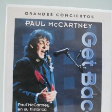 Vídeos y DVD Musicales: DVD MUSICAL PAUL MCCARTNEY HISTORICA GIRA MUNDIAL 1989 – VER TITULOS TEMAS EN FOTOGRAFIA ADICIONAL. Lote 139200262