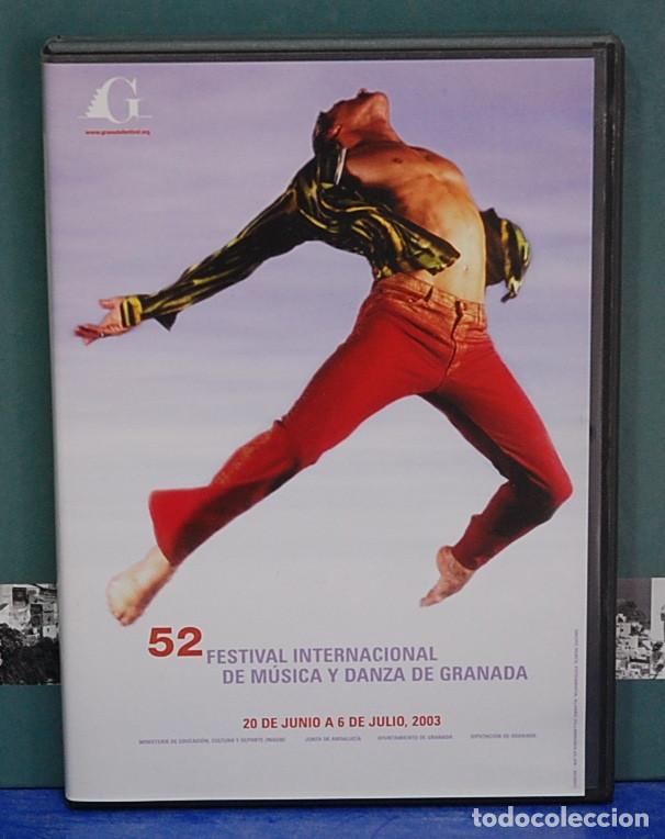 V&iacute;deos y DVD musicales: 52 Festival Internacional de m&uacute;sica y danza de Granada. Junio / Julio 2003. DVD
