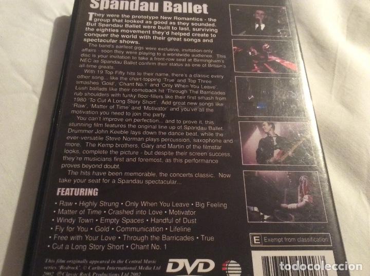 V&iacute;deos y DVD musicales: Spandau ballet dvd - Foto 2