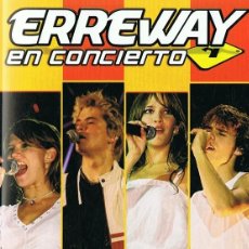 Vídeos y DVD Musicales: ERREWAY EN CONCIERTO ( DVD + CD)